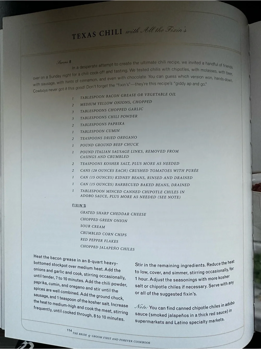 Bride & Groom First and Forever Cookbook